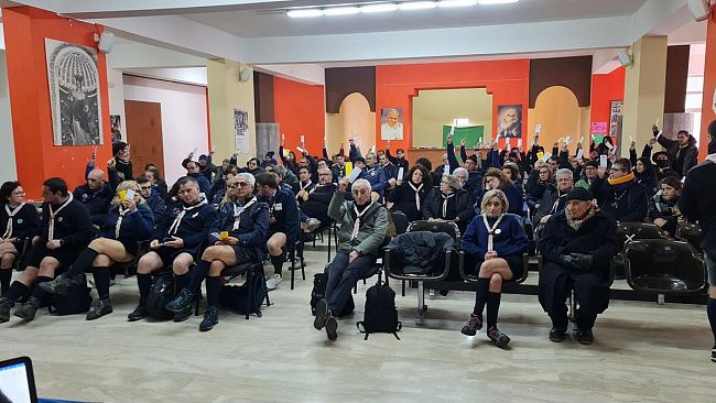 I capi scout della provincia riuniti in assemblea 