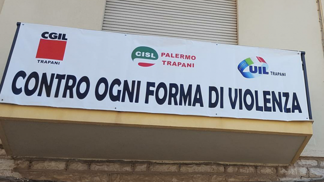 ​Cgil, Cisl e Uil celebrano la Giornata contro la violenza sulle donne