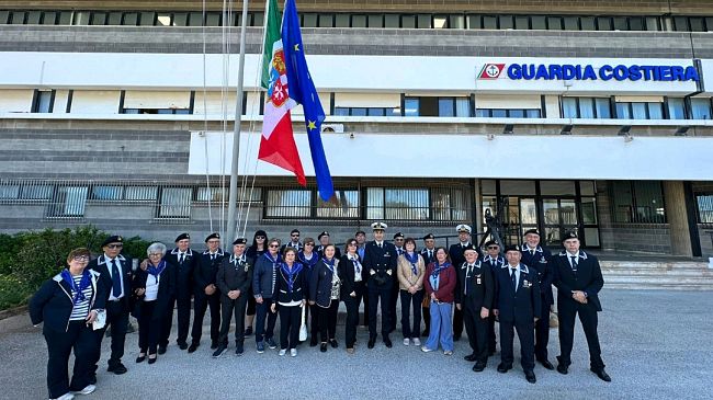 Celebrazione dell’ANMI DAY: la Guardia Costiera accoglie i Soci dell'Associazione Nazionale Marinai d’Italia