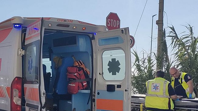 Mazara, grave incidente all’incrocio fra il lungomare San Vito e la via don G. Morello 