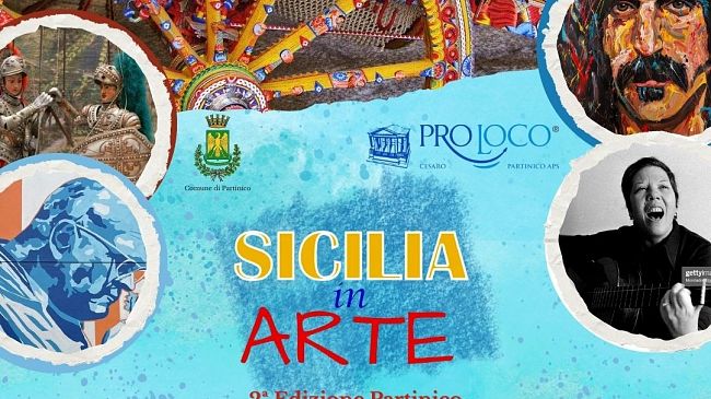 Un'opera della compianta artista ​Lia Calamia esposta alla Real Cantina Borbonica a Partinico