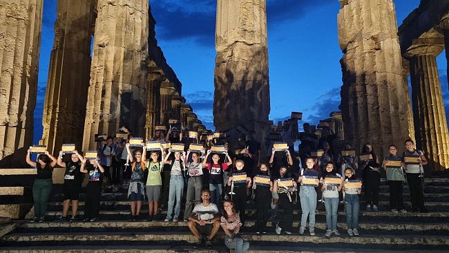 Lezioni dell’i.c.RadicePappalardo cominciano sotto il buon auspicio delle stelle