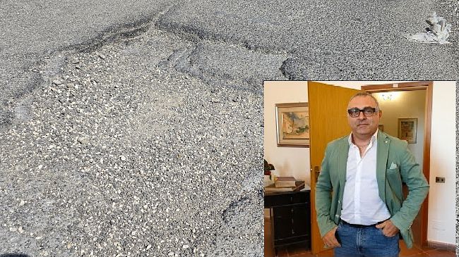 Mazara, strade in gravi condizioni dopo scavi per sottoservizi, diffida da parte dell'assessore Rino Giacalone  