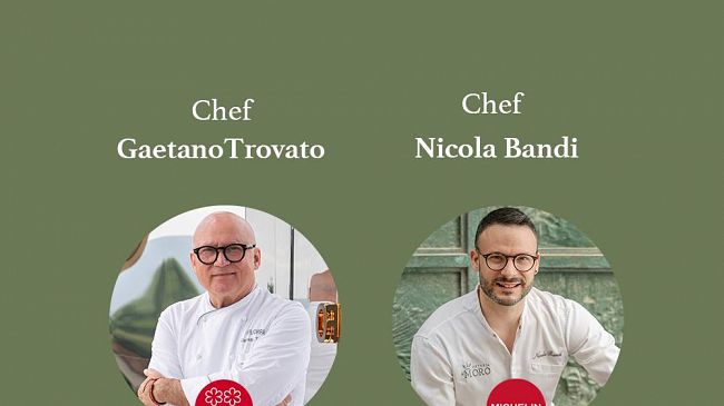 Lo chef due stelle Michelin Gaetano Trovato a Trapani