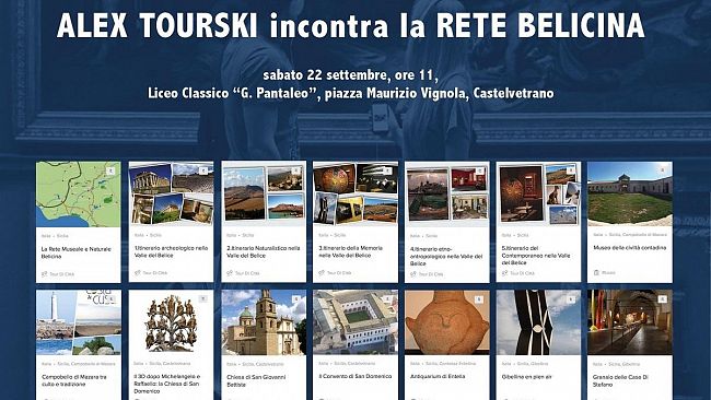 Castelvetrano, Alex Tourski, fondatore di Izi.Travel incontra la rete belicina