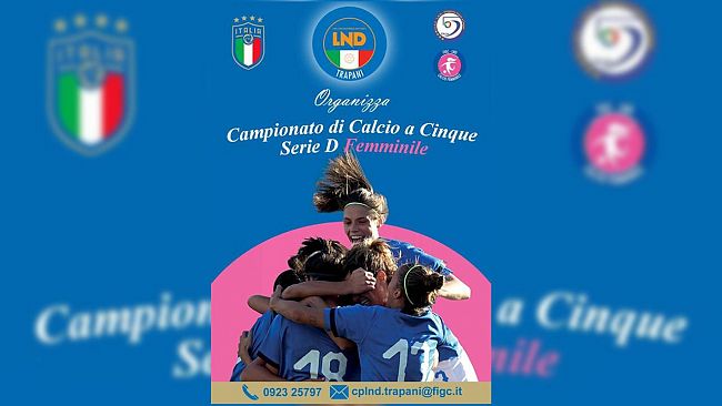 La FIGC Trapani organizza il Campionato di Calcio a 5 Serie D femminile