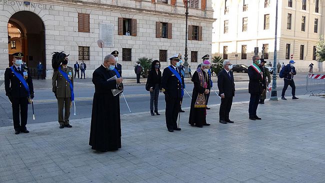 Trapani, stamane breve cerimonia in occasione delle ricorrenze del 4 novembre
