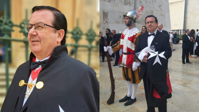 Il pianista trapanese Franco Foderà riceve l'investitura a Cavaliere di Malta