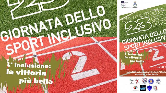 Marsala, l’Amministrazione Grillo celebra la “Giornata dello sport inclusivo”