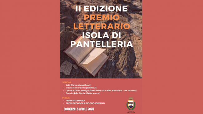 Al via la II edizione del premio letterario 