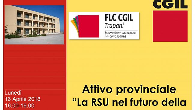 CGIL: Lunedì iniziativa con il segretario nazionale della Flc Cgil Francesco Sinopoli