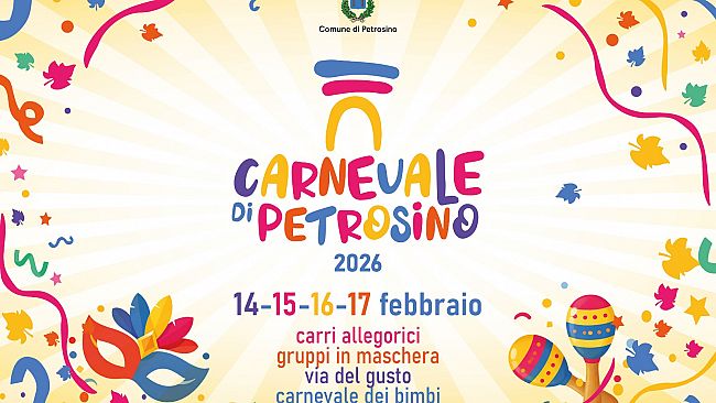 Carnevale di Petrosino 2026: quattro giorni di festa, colori e tradizioni