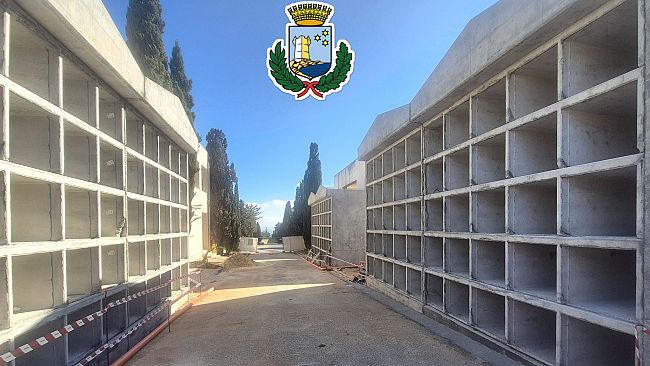 ​Valderice, disponibili 150 nuovi loculi dalla prossima settimana