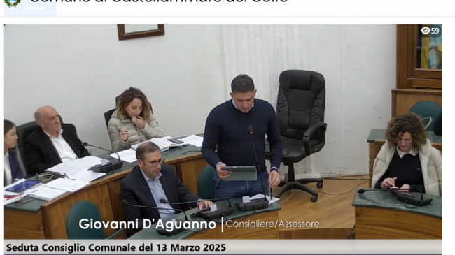 Castellammare. Votato all'unanimità in Consiglio ​il reinserimento tra i Comuni svantaggiati in ambito agricolo