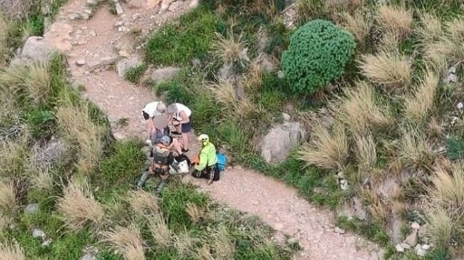​Grave infortunio durante escursione, soccorsa una turista inglese sulla Rocca di Cefalù