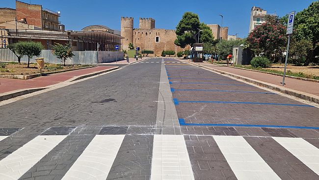 Alcamo, lavori finiti: riapre il parcheggio in piazza della Repubblica