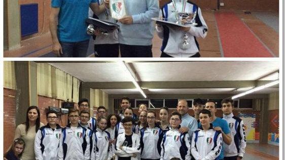 Premiati i giovani atleti del Circolo Schermistico mazarese Pugliese e Galetti