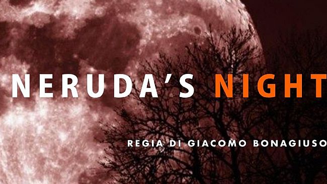 Giacomo Bonagiuso porta in scena Neruda’s Night a Mazara del Vallo e Triscina