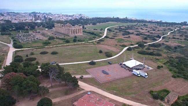 Al concerto “A nome loro” di Selinunte non solo musica