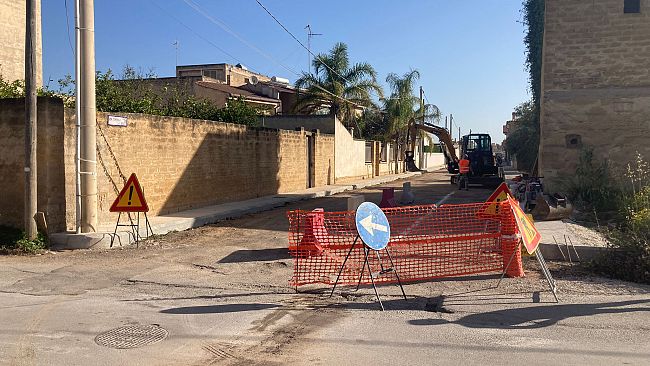 Mazara, quartiere Trasmazaro: in via Tamigi arriva la nuova condotta idrica