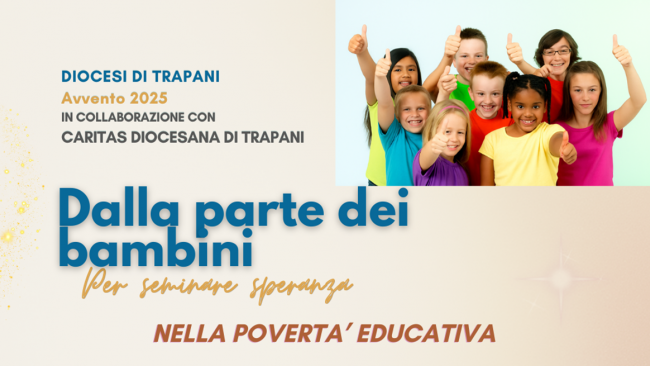 Diocesi di Trapani: ultimo incontro sulla povertà educativa con il direttore Caritas italiana