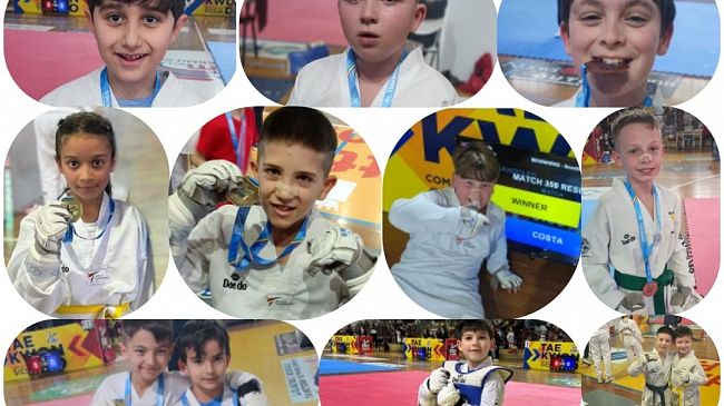 Mazara, undici medaglie per i giovani atleti della Taekwondo Taegym Academy
