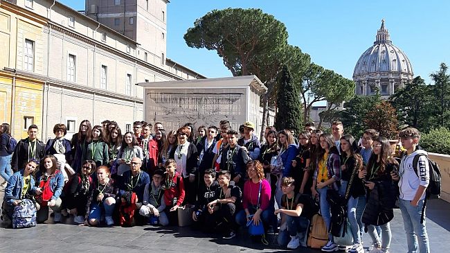 I.C. “Capuana-Pardo” …. in viaggio a Roma e la partecipazione all’Euroschool Festival