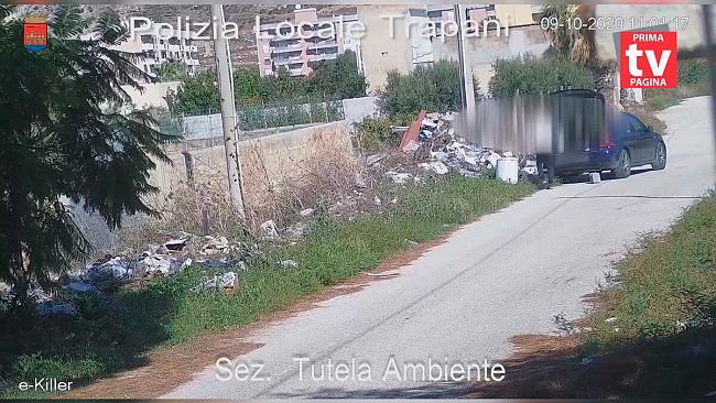VIDEO – Abbandono di rifiuti a Trapani, smascherati altri cittadini indisciplinati