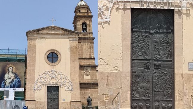 “Una punta di Sal”. “La porta di una chiesa non e’ come tutte le altre porte…”