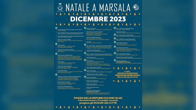 Natale a Marsala, spettacoli e animazioni nel week end 