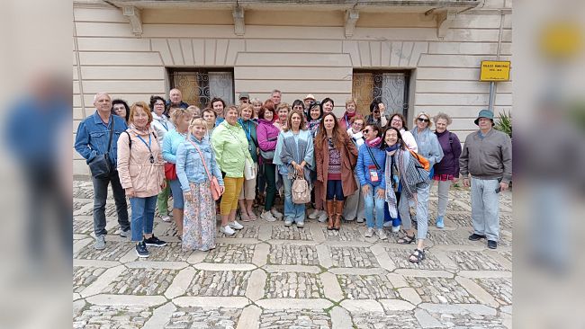 Fiera “Balt Tour 2024” di Riga: turisti lettoni in visita ad Erice