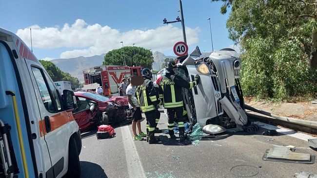 Incidente sul tratto dell’A29 nei pressi di “area costa gaia”