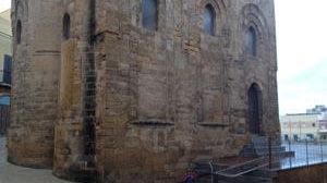 Mazara, foto-domanda 2014 sul degrado ed abbandono di san Nicolò Regale e dei mosaici romani sottostanti.