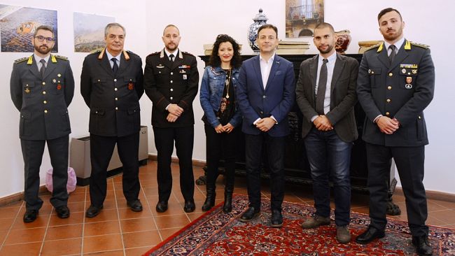 Mazara, il Sindaco Quinci incontra le forze dell’ordine