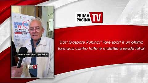 Mazara, il dott. Gaspare Rubino: «Fare sport è un ottimo farmaco»